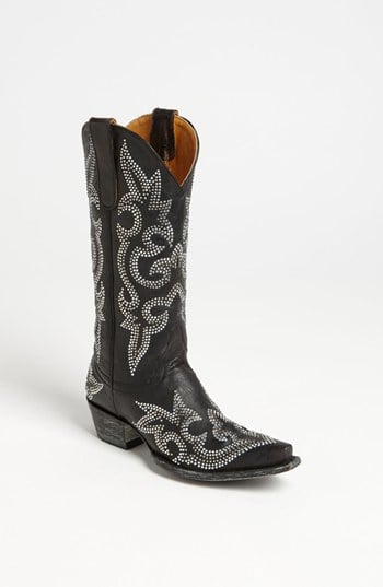 Old Gringo Diego Swarovski Boot in Dark Brown/Black. Nordstrom
