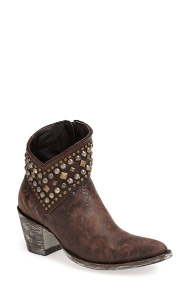 Old Gringo 'Mini Belinda' Ankle Boot (Women) in Chocolate