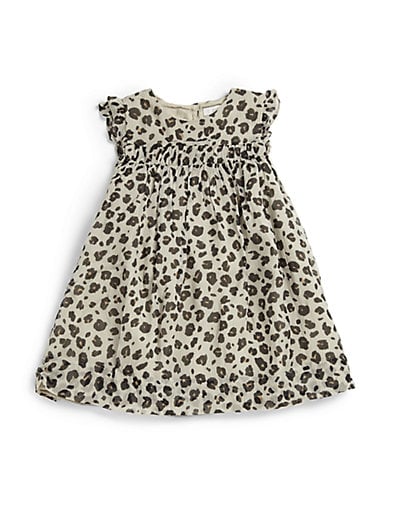 Burberry Infant's Silk Leopard Print Dress