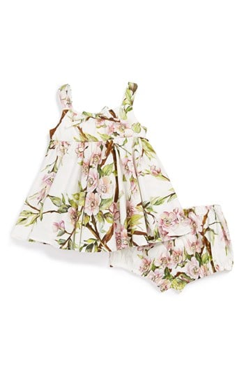 Dolce&Gabbana Floral Print Sleeveless Dress & Bloomers (Baby Girls)