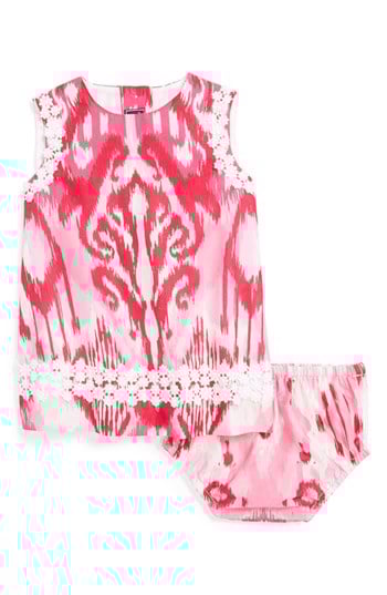 Oscar de la Renta Ikat Dress (Baby Girls)
