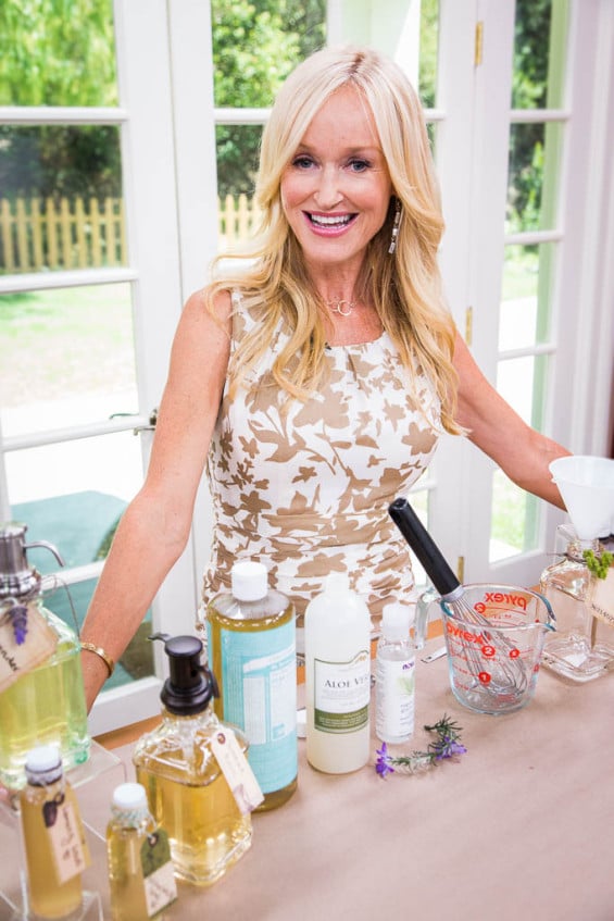 Natural lifestyle expert Sophie Uliano shares her recipe for all natural hand soap on Hallmark's "Home & Family" this week. We're happy to share the instructional video below! Copyright 2014 Crown Media Family Networks/Photographer: Jeremy Lee Copyright 2014 Crown Media Family Networks/Photographer: Jeremy Lee Gorgeously Green