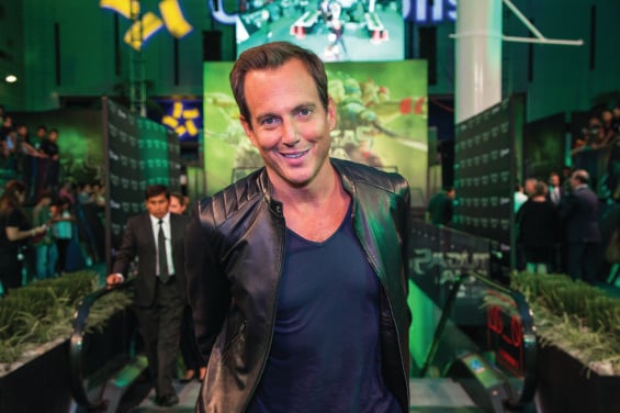 MEXICO CITY, MEXICO - JULY 29: Actor Will Arnett attends the Latin American Premiere of Paramount Pictures' "TEENAGE MUTANT NINJA TURTLES" at Cinepolis Acoxpa, on July 29, 2014 in Mexico City, Mexico. (Photo by Lucian Capellaro/ Paramount Pictures International)