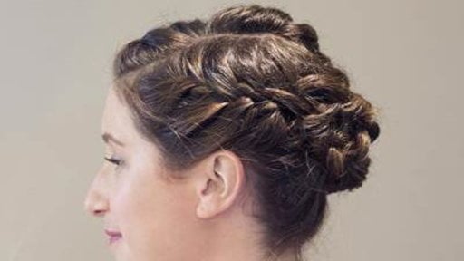 Learn how to create blogger Jamie Stelter and New York's John Barrett Braid Bar's Weekend Braid Updo as seen on the "Today" show!
