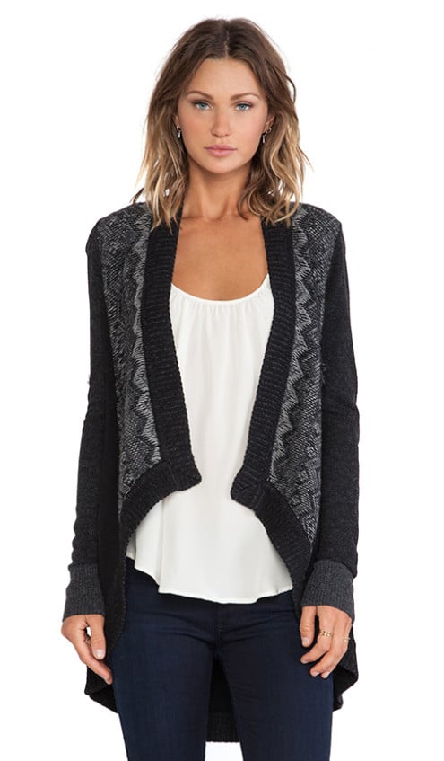 CROSS EXAMINE CARDIGAN By NANETTE LEPORE in Black Multi