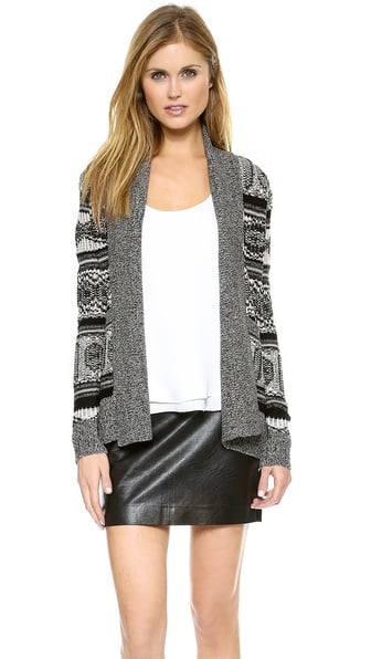 BB Dakota Fay Sweater Cardigan in Grey
