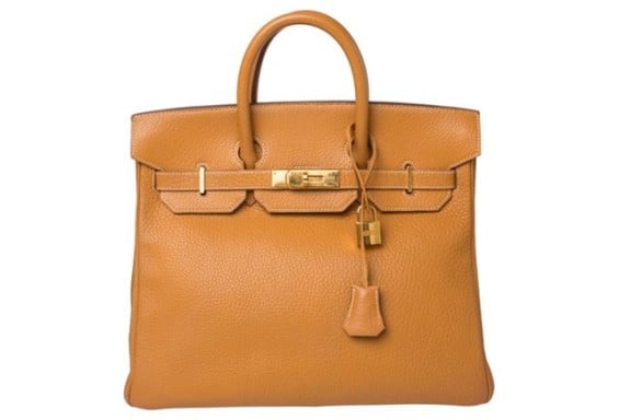 VINTAGE Hermès Natural HAC Birkin, 32cm Vintage Lux