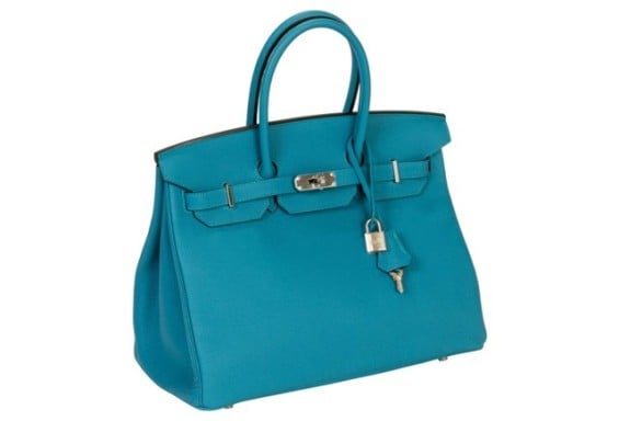 Hermès Turquoise Togo Birkin Vintage Lux