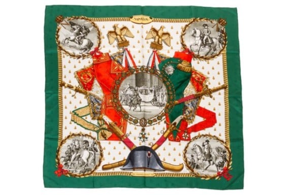 Hermès Napoleon Silk Scarf by Ledoux Vintage Lux
