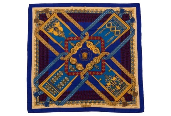 Hermès Oversize Cashmere Shawl Scarf Vintage Lux
