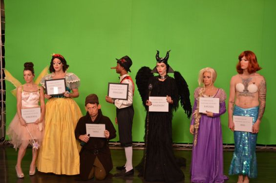 Giuliana Rancic, Jason Kennedy, Catt Sadler and The E! News Crew in the Halloween inspired “E! True Hollywood Story: Who Killed Elsa? special airing tonight on E!