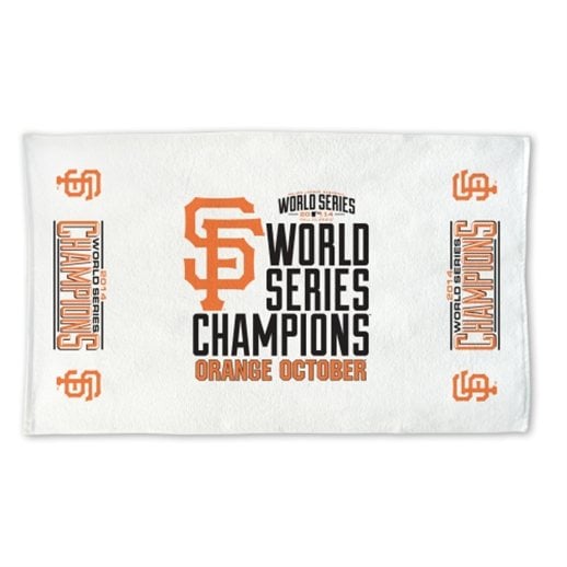 WinCraft San Francisco Giants 2014 World Series Champions Locker Room On-Field Celebration Towel