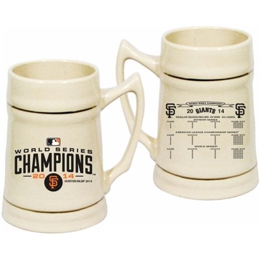 San Francisco Giants 2014 World Series Champions 24oz. Championship Stein Glass