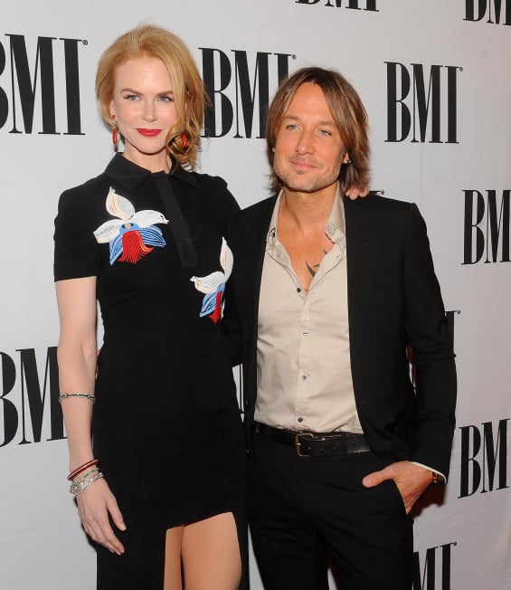 NASHVILLE, TN - NOVEMBER 04: Actress Nicole Kidman and singer-songwriter Keith Urban attend the BMI 2014 Country Awards at BMI on November 4, 2014 in Nashville, Tennessee. (Photo by Erika Goldring/BMI)