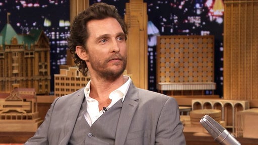 "Interstellar" star, Matthew McConaughey explains to Jimmy Fallon on the Thursday, November 6th episode of "The Tonight Show Starring Jimmy Fallon" why the first trophies he ever won are a lie.