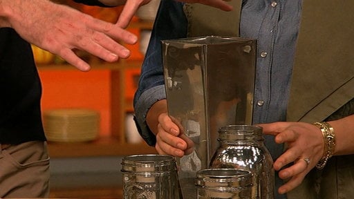 Clinton Kelly dishes on how to DIY a mercury glass vase on "The Chew"!