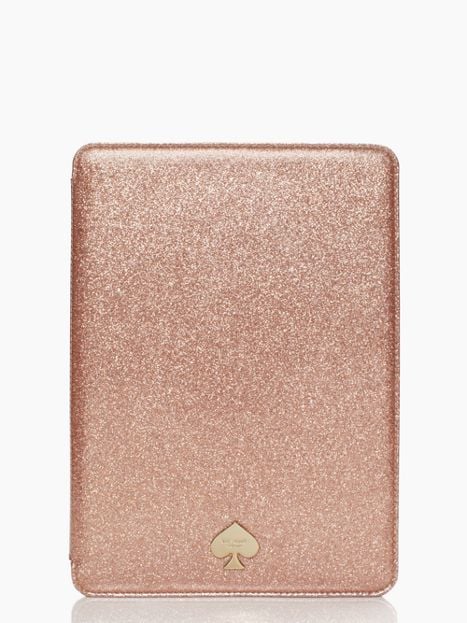 Kate Spade IPAD AIR HARDCASE GLITTER BUG in Rose Gold