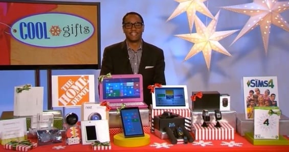 Tech expert, Mario Armstrong joined Candace Rose for an interview to share his top 7 cool gifts for the holiday season! AncestryDNA, HP Stream, Goji Play, Home Depot, Candieanderson.com,