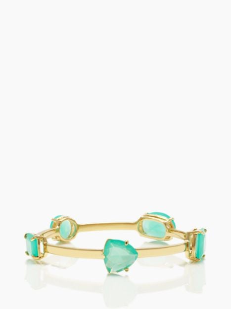Kate Spade New York VEGAS JEWELS BANGLE in Pool Blue