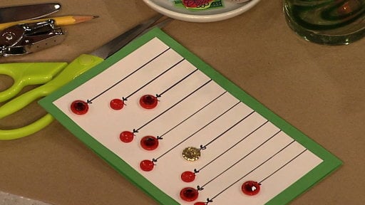 Learn how to create this festive Christmas tree card Clinton Kelly and his co-hosts made on "The Chew" on Monday, December 1st!