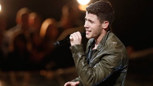 Nick Jonas and the top eight perform "Jealous" on "The Voice"!