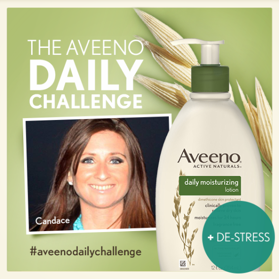 Aveeno Ambassador Candace Rose took the 2014 Aveeno Daily Challenge and learned how to de-stress!