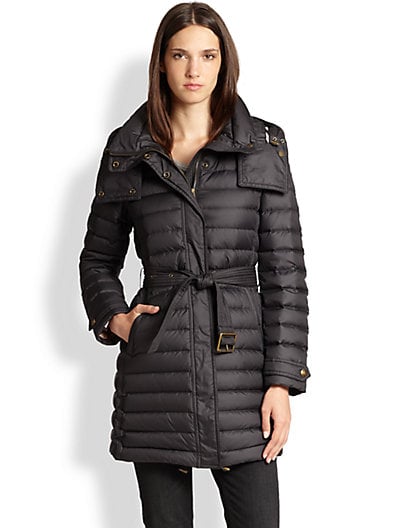 Burberry Brit Colbrooke Puffer Coat in Black