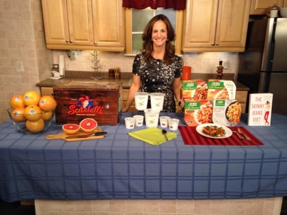 "The Skinny Jeans Diet" author Lyssa Weiss joined Candace Rose for an interview on Thursday, January 8th to dish on how we can stick to our new resolutions and fit in our favorite skinny jeans! Image courtesy of https://www.facebook.com/skinnyjeansdiet