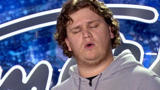 Zachary Johnson sings Keith Whitley's "Don't Close Your Eyes" during his "American Idol" audition.