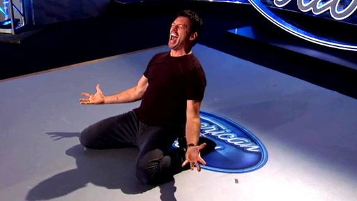 American Idol season 14 episode 8 moments: Harry Connick, Jr. Swings from the "Chandelier". One of the things we love about Harry is his commitment to fairness. If a boatload of contestants are going to try to hit the high notes on Sia's uber-popular "Chandelier", then Harry's going to try it, too. Even at the risk of permanent vocal injury.