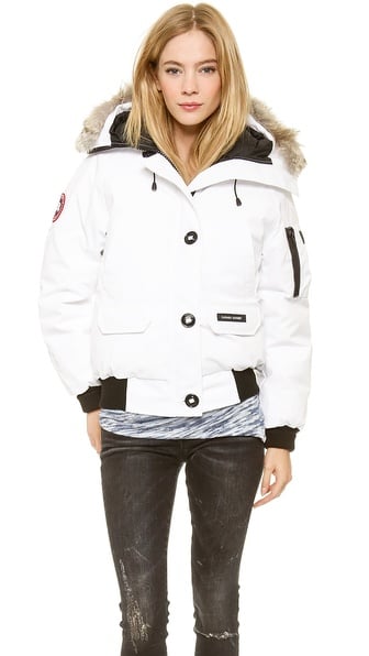 Canada Goose Chilliwack Bomber in White
