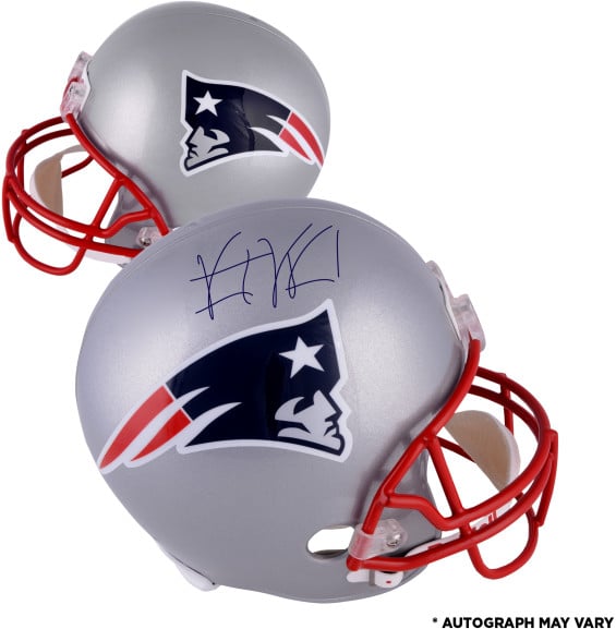 Vince Wilfork New England Patriots Autographed Replica Helmet