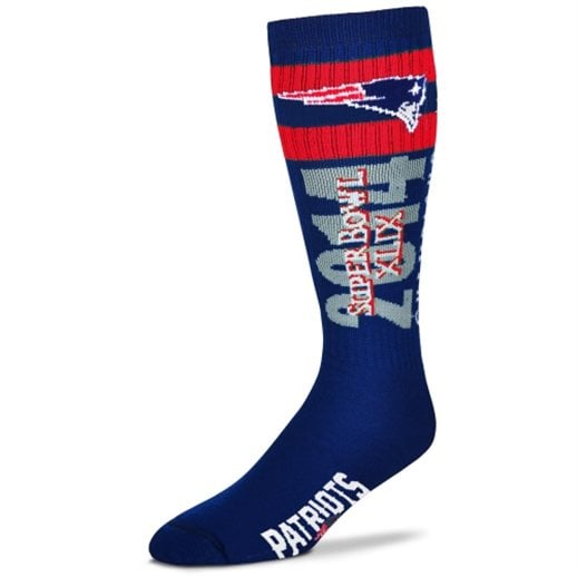 New England Patriots Unisex Super Bowl XLIX Champions 511 SocksNew England Patriots Unisex Super Bowl XLIX Champions 511 Socks