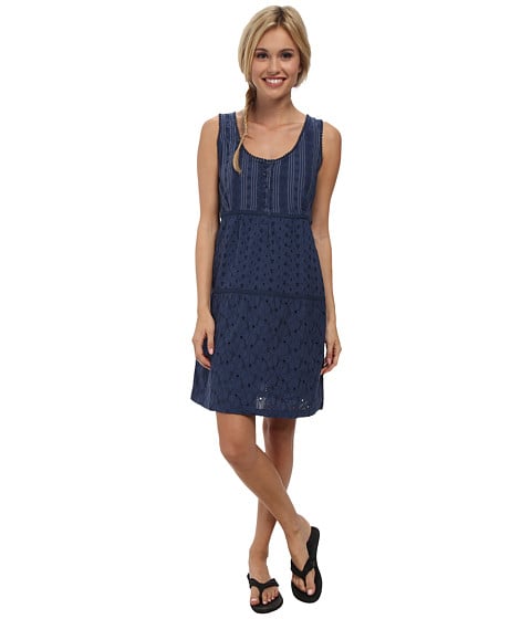 Prana Kendall Eyelet Dress in Blue Ridge