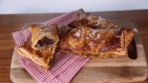Learn how to make the delicious beef stew pockets that chef Michael Symon prepared on the Monday, March 9, 2015 episode of "The Chew"!