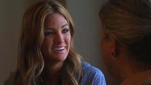 "The Bachelor" Chris Soules mom, Linda grills Becca. Becca probably loves Chris, but needs to figure that out for sure.