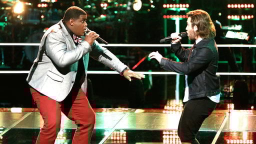 The Voice: Blaze Johnson vs. Michael Leier Battle: Watch Blaze and Michael sing Magic! hit song "Rude" on March 10, 2015.