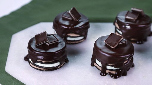 Learn how to make the delicious chocolate Shamrock Stacks that chef Carla Hall made on "The Chew" on Tuesday, March 17th, 2015.