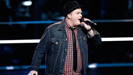 The Voice: Brian Johnson of Team Blake covers James Morison's "Nothing Ever Hurt Like You" during the knockout rounds on Monday, March 23, 2015.