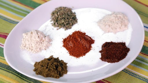 Learn to make the spicy taco seasoning and veggie tacos that Daphne Oz made on "The Chew" on Monday, March 23, 2015.