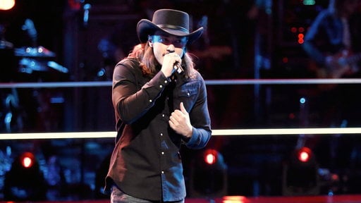 Watch The Voice season 8 episode 11 knockout round night two: Country singer Cody Wickline performs our friend country superstar Justin Moore's hit song "Til My Last Day" brilliantly on Tuesday, March 24, 2015.