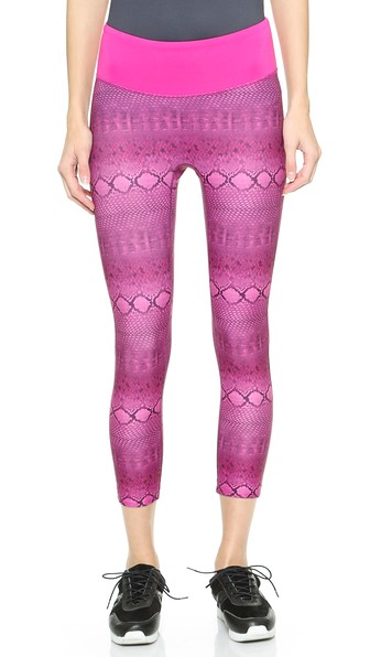Fashion: Trendy Spring Inspired Print Workout Leggings and Running