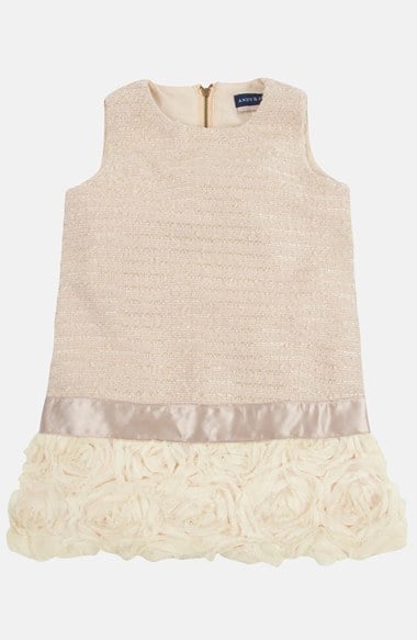 Andy & Evan Rosette Party Dress (Baby Girls) in Pink