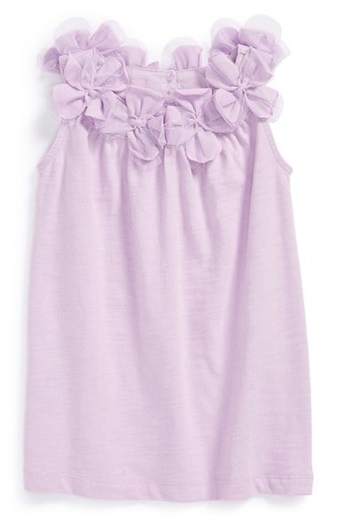 Tea Collection 'Blooming Lily' Shift Dress (Baby Girls) in Primrose