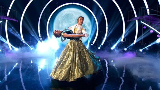 Watch Dancing With The Stars Season 20 Episode 5 Disney Night: Nastia Liukin and Derek Hough dance a beautiful Frozen jazz routine!