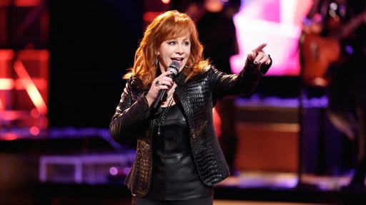 The Voice season 8 episode 20: Country superstar Reba McEntire sings her new hit song "Going Out Like That" on "The Voice" stage on Tuesday, April 21, 2015.