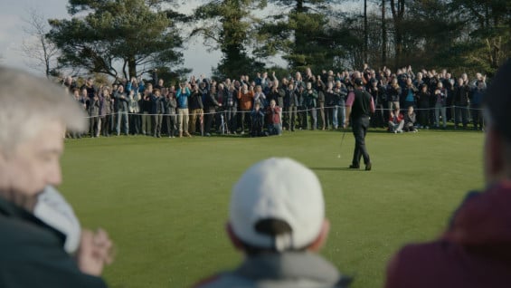"A few years later, still from his hometown in Holywood, Northern Ireland, McIlroy witnessed Woods’s electrifying performance of winning his first Masters title by an astounding 12 shots." Nike Golf film "Ripple"