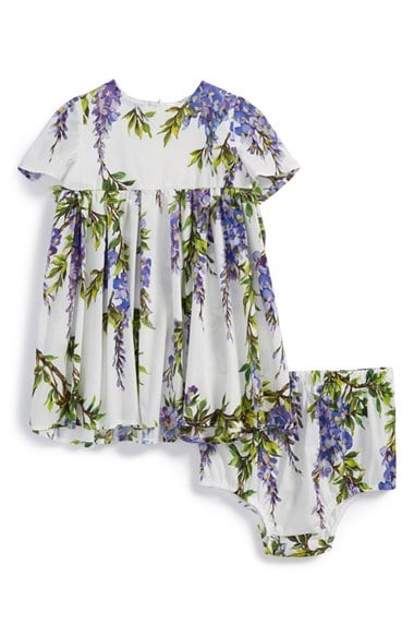Dolce & Gabbana Floral Print Dress & Bloomers (Baby Girls) in
