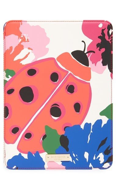 kate spade new york 'spring blooms ladybug' iPad Air hardcase folio