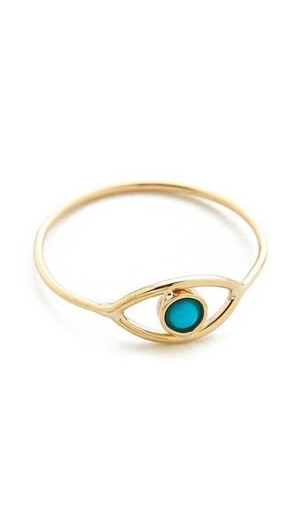 Kristen Elspeth Eye Ring in Turquoise